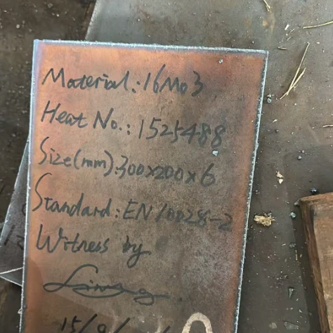 16Mo3 pressure vessel steel plate 16Mo3 pressure vessel steel plate