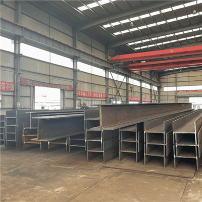 Application case of S355JR metal steel beam