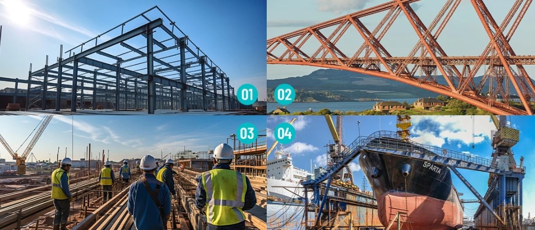 H-shaped steel beam H-shaped steel beam